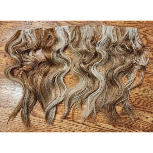 18" Wavy Bayalage 4 Piece Hair Extensions Synthetic Hair - Picture 6 of 6